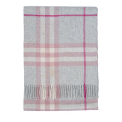 Burberry Cashmere Vintage Check Vintage Pre-Loved Scarf