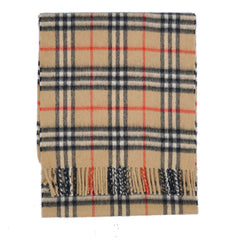 Burberry Cashmere Vintage Check Vintage Pre-Loved Scarf