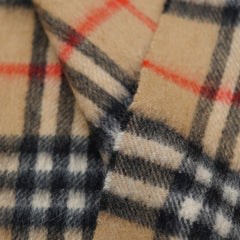 Burberry Cashmere Vintage Check Vintage Pre-Loved Scarf