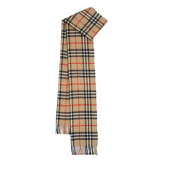 Burberry Cashmere Vintage Check Vintage Pre-Loved Scarf
