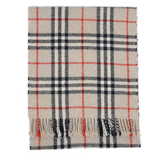 Burberry Cashmere/Wool Vintage Check Vintage Pre-Loved Scarf