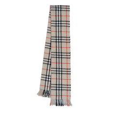 Burberry Cashmere/Wool Vintage Check Vintage Pre-Loved Scarf