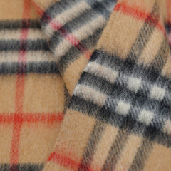 Burberry Cashmere Vintage Check Vintage Pre-Loved Scarf