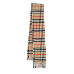 Burberry Cashmere Vintage Check Vintage Pre-Loved Scarf