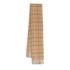 Burberry Cashmere Vintage Check Vintage Pre-Loved Scarf