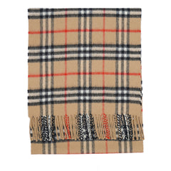 Burberry Cashmere/Wool Vintage Check Vintage Pre-Loved Scarf