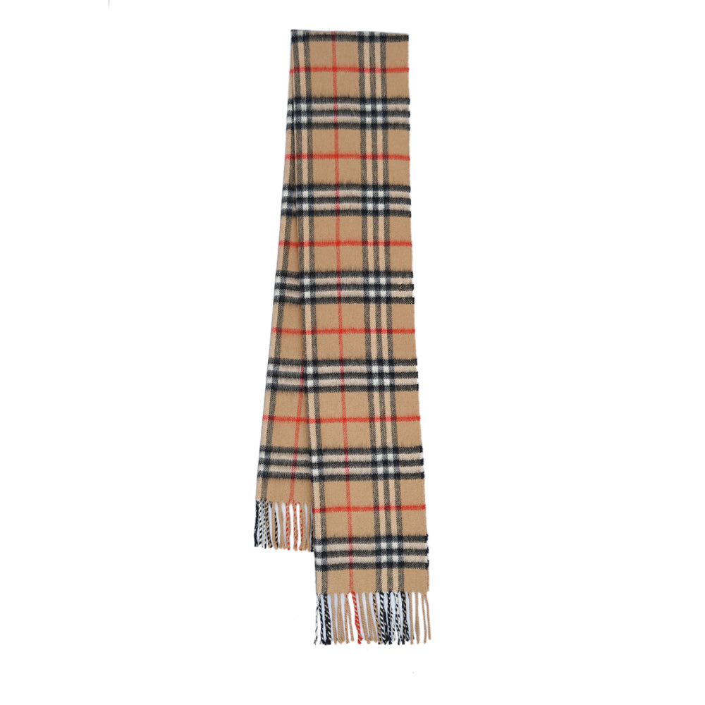 Burberry Cashmere/Wool Vintage Check Vintage Pre-Loved Scarf