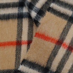 Burberry Cashmere Vintage Check Vintage Pre-Loved Scarf