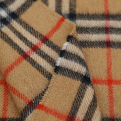 Burberry Cashmere Vintage Check Vintage Pre-Loved Scarf