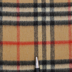 Burberry Cashmere Vintage Check Vintage Pre-Loved Scarf
