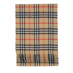 Burberry Cashmere Vintage Check Vintage Pre-Loved Scarf