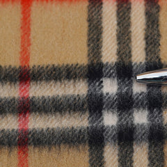 Burberry Cashmere Vintage Check Vintage Pre-Loved Scarf