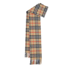 Burberry Cashmere Vintage Check Vintage Pre-Loved Scarf