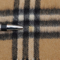 Burberry Cashmere Vintage Check Vintage Pre-Loved Scarf