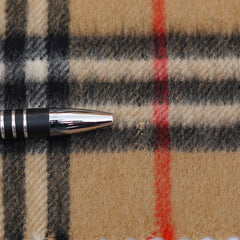 Burberry Cashmere Vintage Check Vintage Pre-Loved Scarf