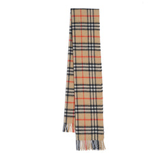 Burberry Cashmere Vintage Check Vintage Pre-Loved Scarf