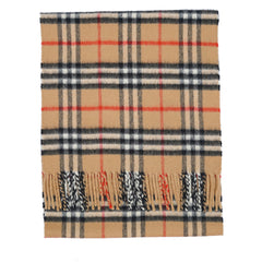Burberry Cashmere/Wool Vintage Check Vintage Pre-Loved Scarf