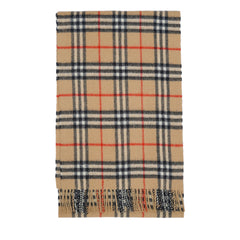 Burberry Lambswool Vintage Check Vintage Pre-Loved Scarf