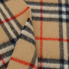 Burberry Lambswool Vintage Check Vintage Pre-Loved Scarf