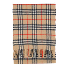 Burberry Lambswool Vintage Check Vintage Pre-Loved Scarf