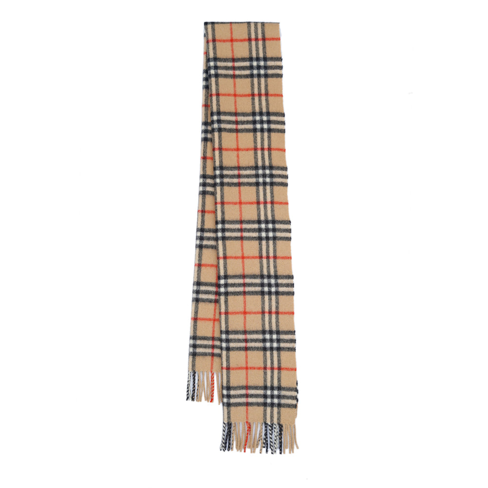 Burberry Lambswool Vintage Check Vintage Pre-Loved Scarf