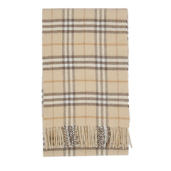 Burberry Lambswool Vintage Check Vintage Pre-Loved Scarf