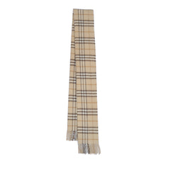 Burberry Lambswool Vintage Check Vintage Pre-Loved Scarf