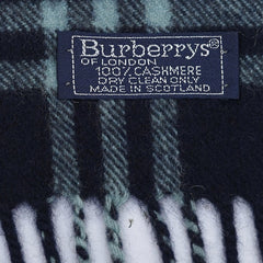 Burberry Cashmere Vintage Check Pre-Loved Scarf