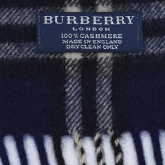 Burberry Cashmere Vintage Check Pre-Loved Scarf
