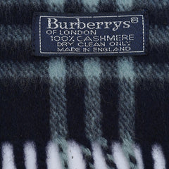 Burberry Cashmere/Wool Vintage Check Pre-Loved Scarf