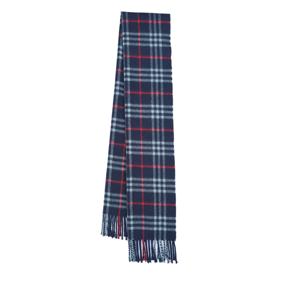 Burberry Cashmere Vintage Check Pre-Loved Scarf