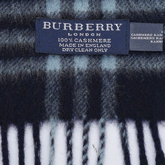 Burberry Cashmere Vintage Check Pre-Loved Scarf