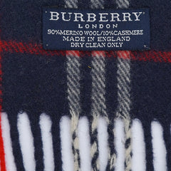 Burberry Merino/Cashmere Vintage Check Pre-Loved Scarf