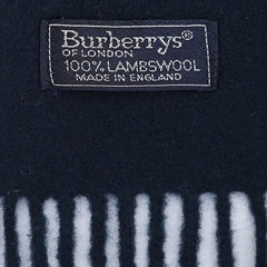 Burberry Lambswool Vintage Plain Pre-Loved Scarf