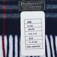 Burberry Lambswool Vintage Check Pre-Loved Scarf