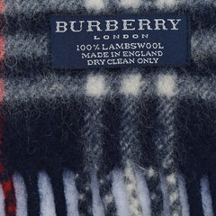 Burberry Lambswool Vintage Check Pre-Loved Scarf