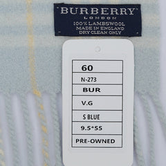 Burberry Lambswool Classic Check Pre-Owned Scarf