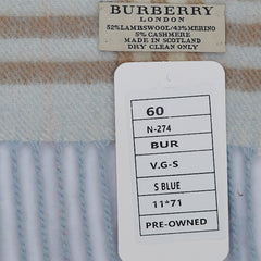 Burberry Lambswool Classic Check Pre-Owned Scarf