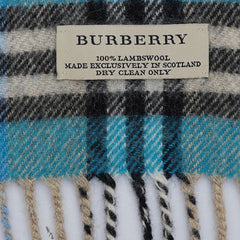 Burberry Lambswool Vintage Check Pre-Owned Scarf