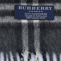 Burberry Cashmere Nova Check Pre-Owned Scarf