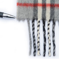 Burberry’s Cashmere Plaid Print Pre-Owned Scarf