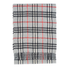 Burberry’s Cashmere Plaid Print Pre-Owned Scarf