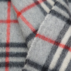 Burberry’s Cashmere Plaid Print Pre-Owned Scarf