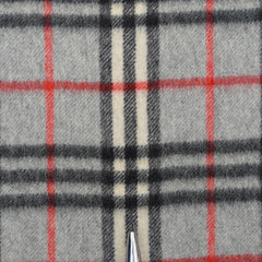 Burberry’s Cashmere Plaid Print Pre-Owned Scarf