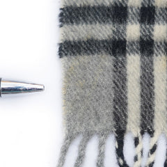 Burberry’s Cashmere Plaids & Check Pre-Owned Scarf
