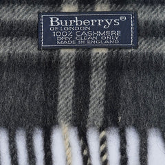 Burberry’s Cashmere Classic Check Pre-Owned Scarf