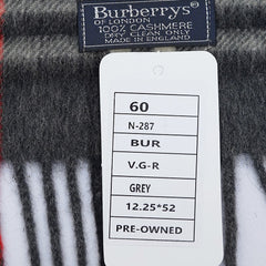 Burberry’s Cashmere Classic Check Pre-Owned Scarf