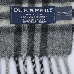 Burberry Cashmere House Check Pre-Owned Scarf