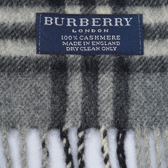 Burberry Cashmere House Check Pre-Owned Scarf