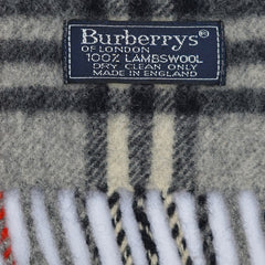 Burberry’s Lambswool Nova Check Pre-Owned Scarf